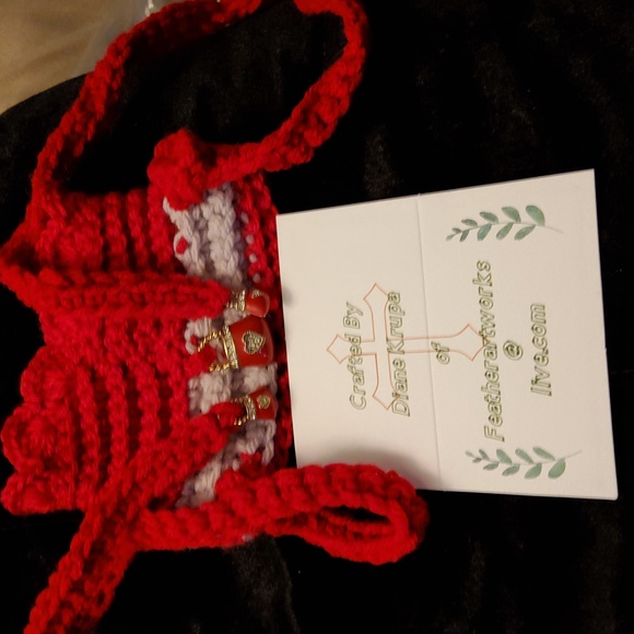 Pet Hat with Ties - Picture 10 of 10